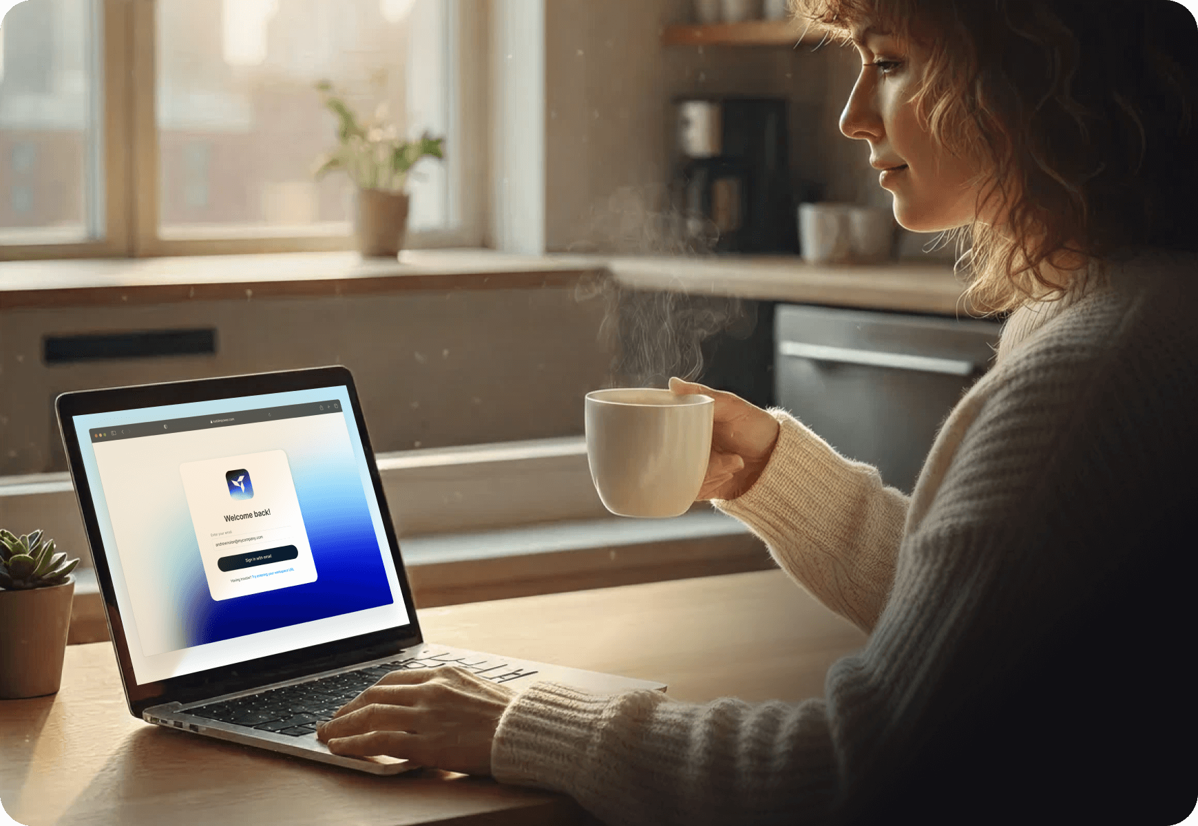 mPower-Morning-Start your day with secure badge login-image